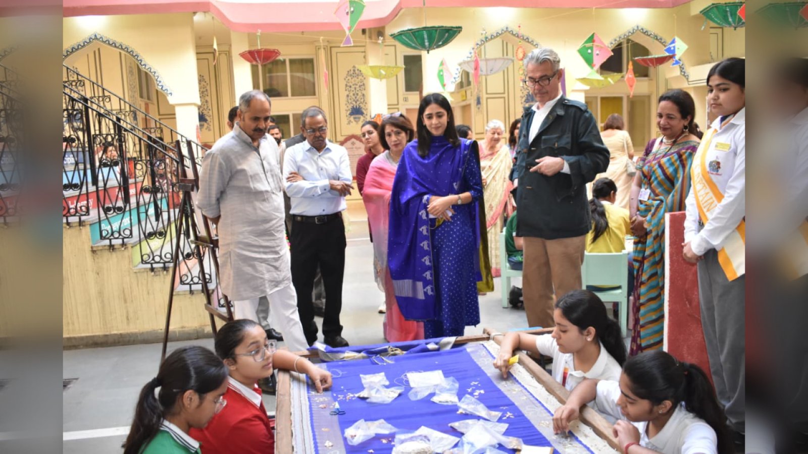The Palace School की Silver Jubilee 'गुलाबी रजत': Jaipur की Heritage, Art और भविष्य की दिखी झलक
